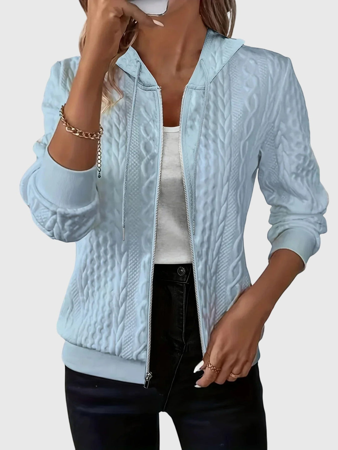 Mia | Cozy Zipper Hoodie