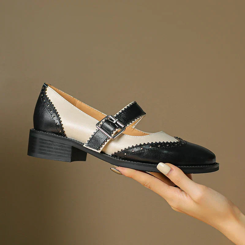 Miana - Leather Mary Janes 2