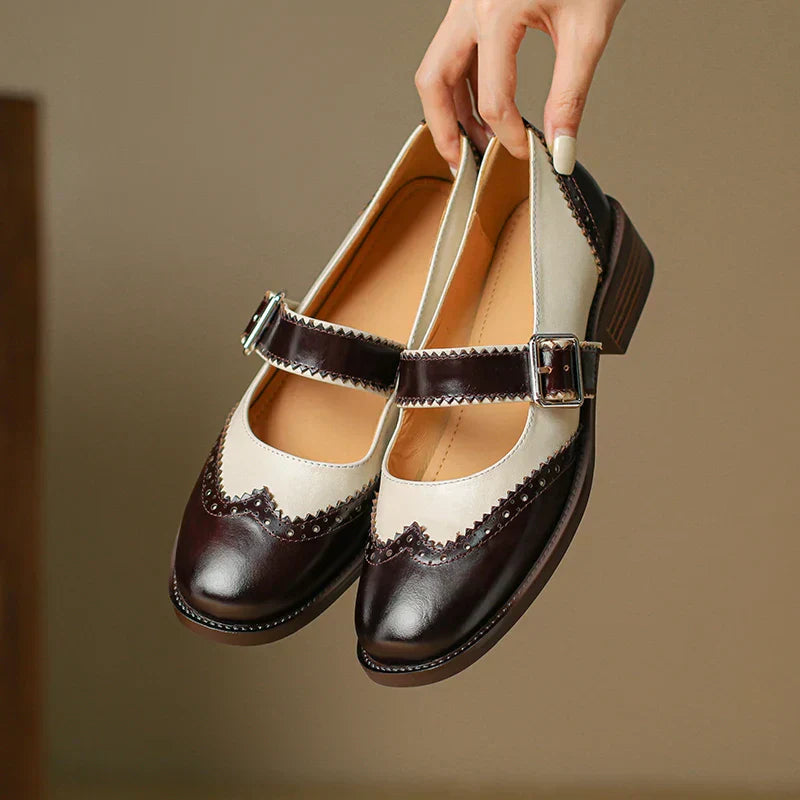 Miana - Leather Mary Janes 3