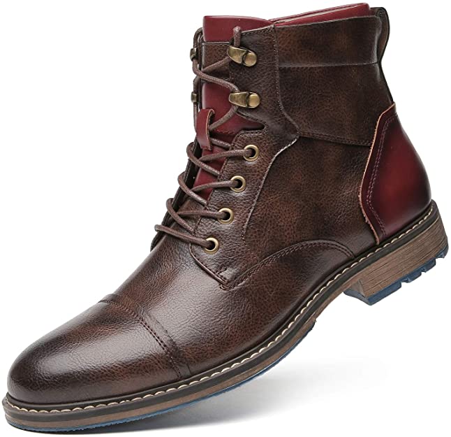 Miles - Classic Leather Oxford Boots 4