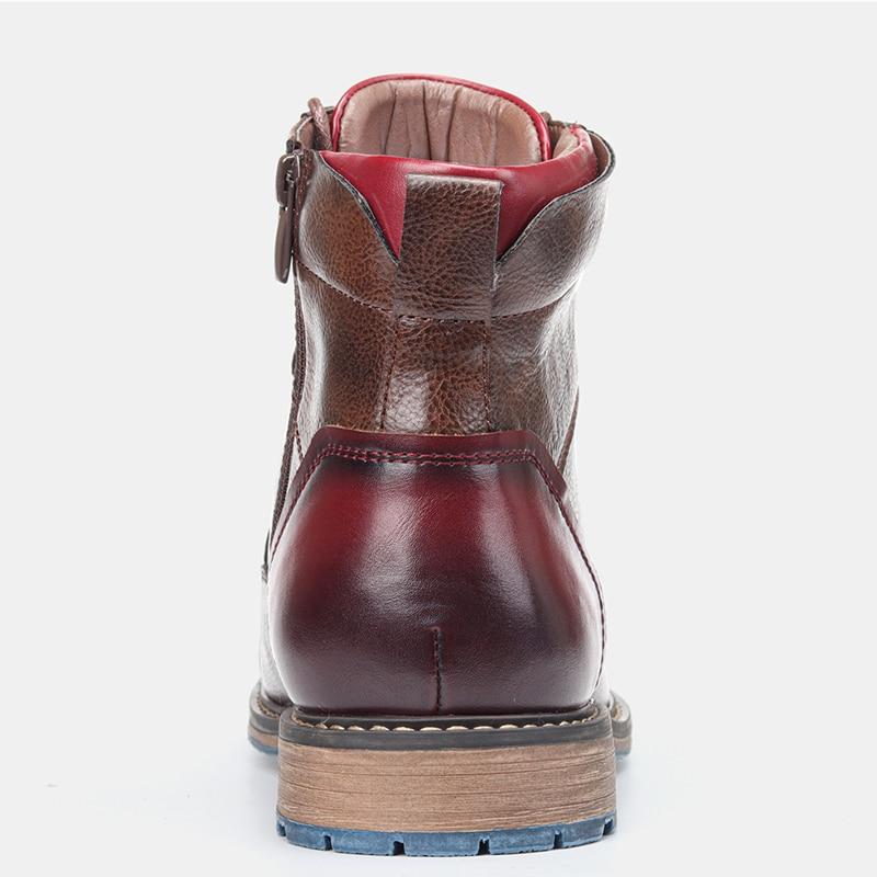 Miles - Classic Leather Oxford Boots 5