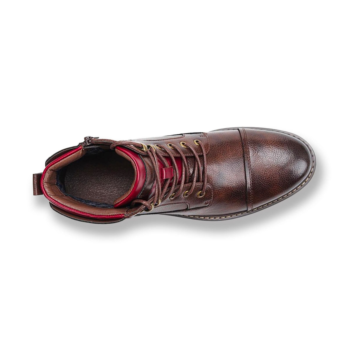 Miles - Classic Leather Oxford Boots 6