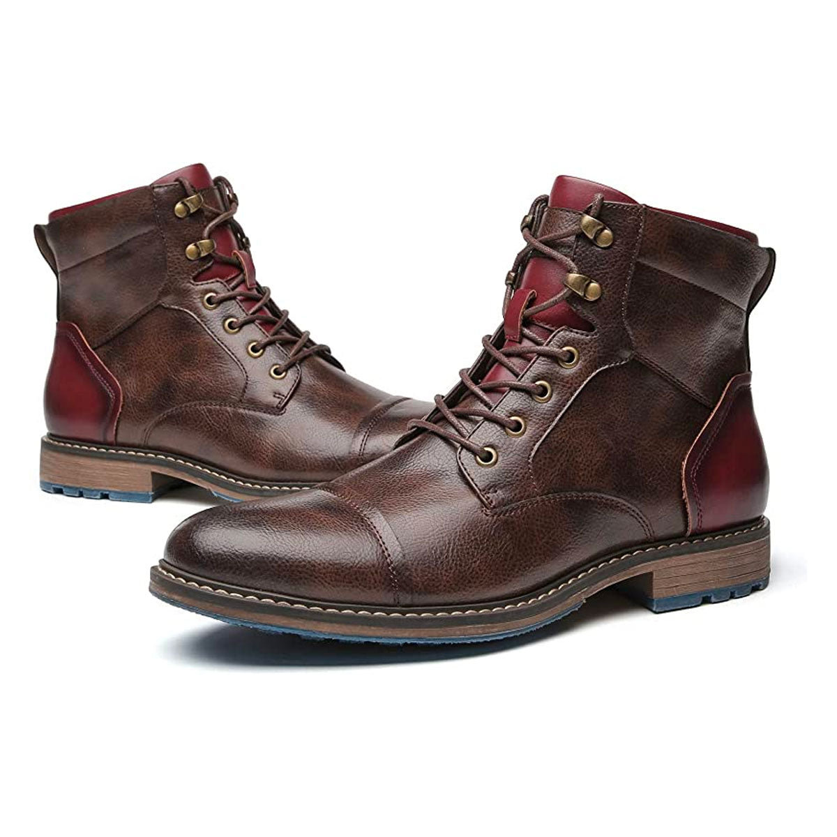 Miles - Classic Leather Oxford Boots 7