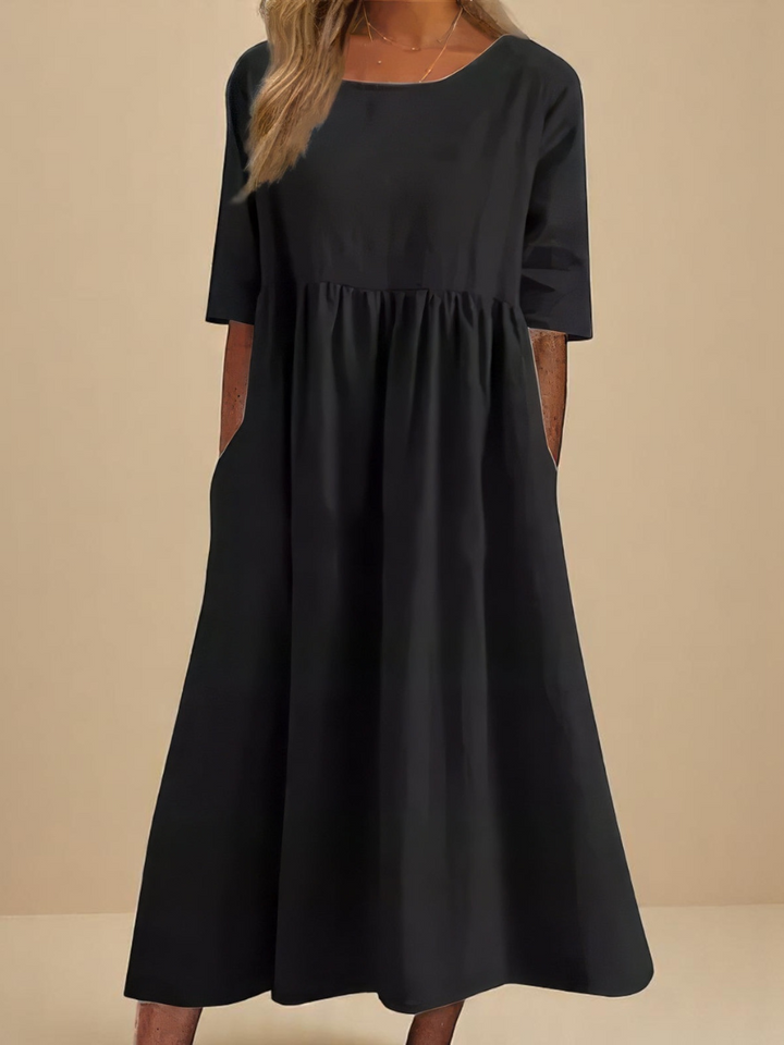 Minea Cotton Dress - Lightweight Summer Dress for Effortless Style
