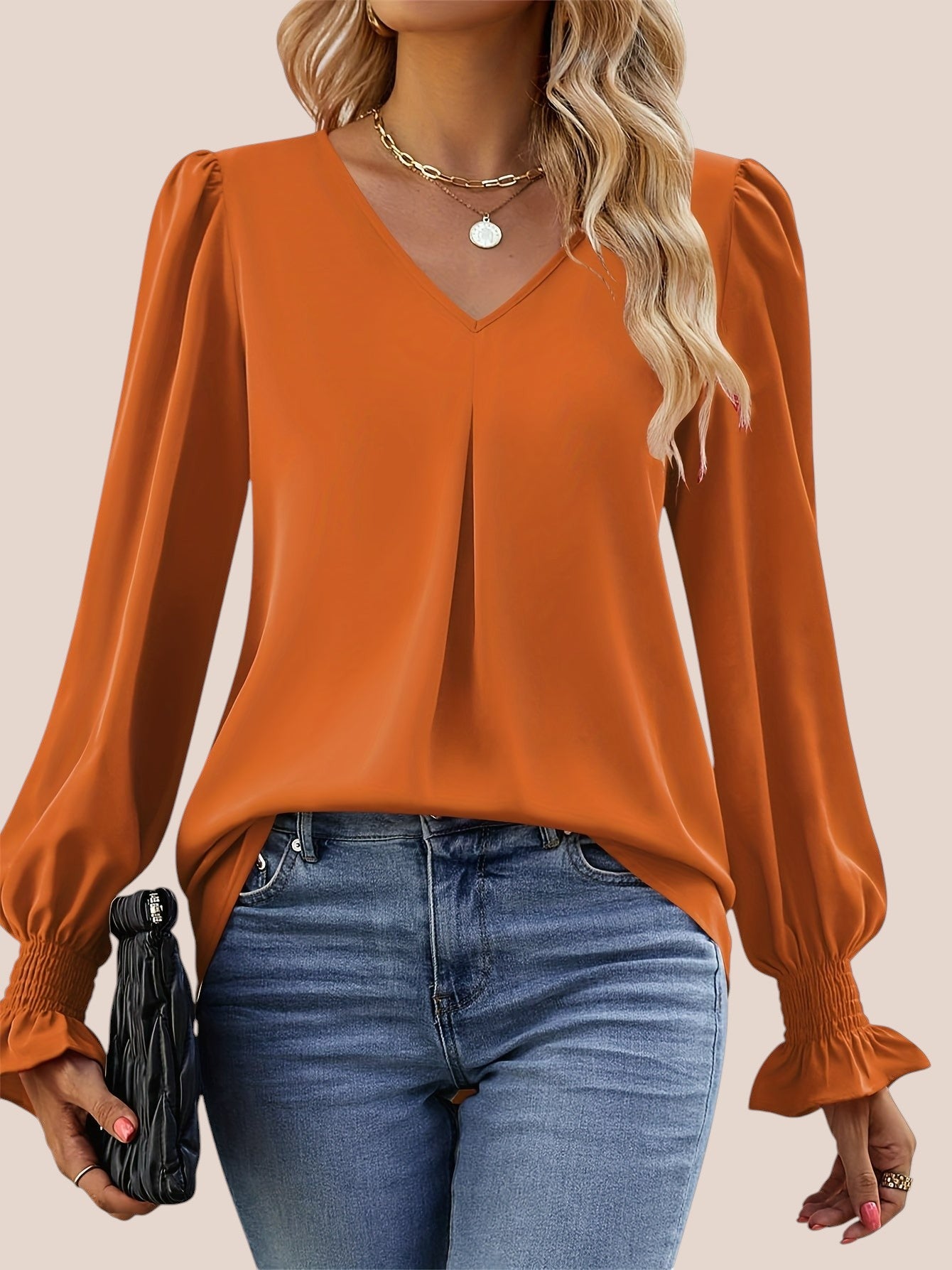 Mira™ | Elegant Autumn Blouse 5