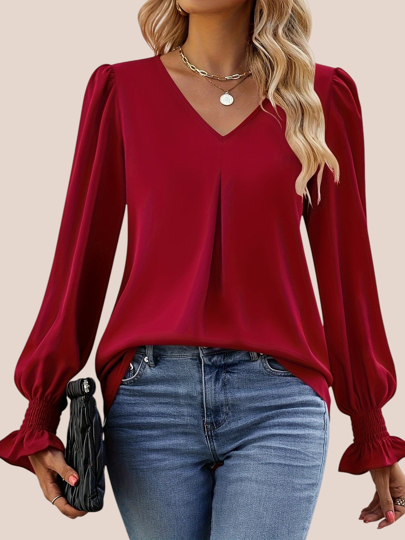 Mira™ | Elegant Autumn Blouse 6