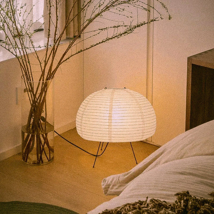 Nago™ | Serene Rice Paper Table Lamp