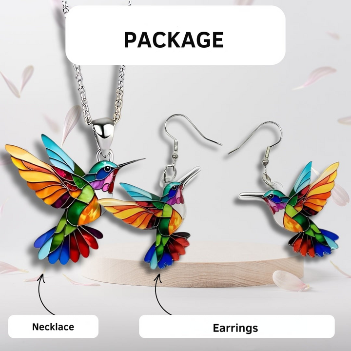 Samantha™ | Elegant Hummingbird Necklace