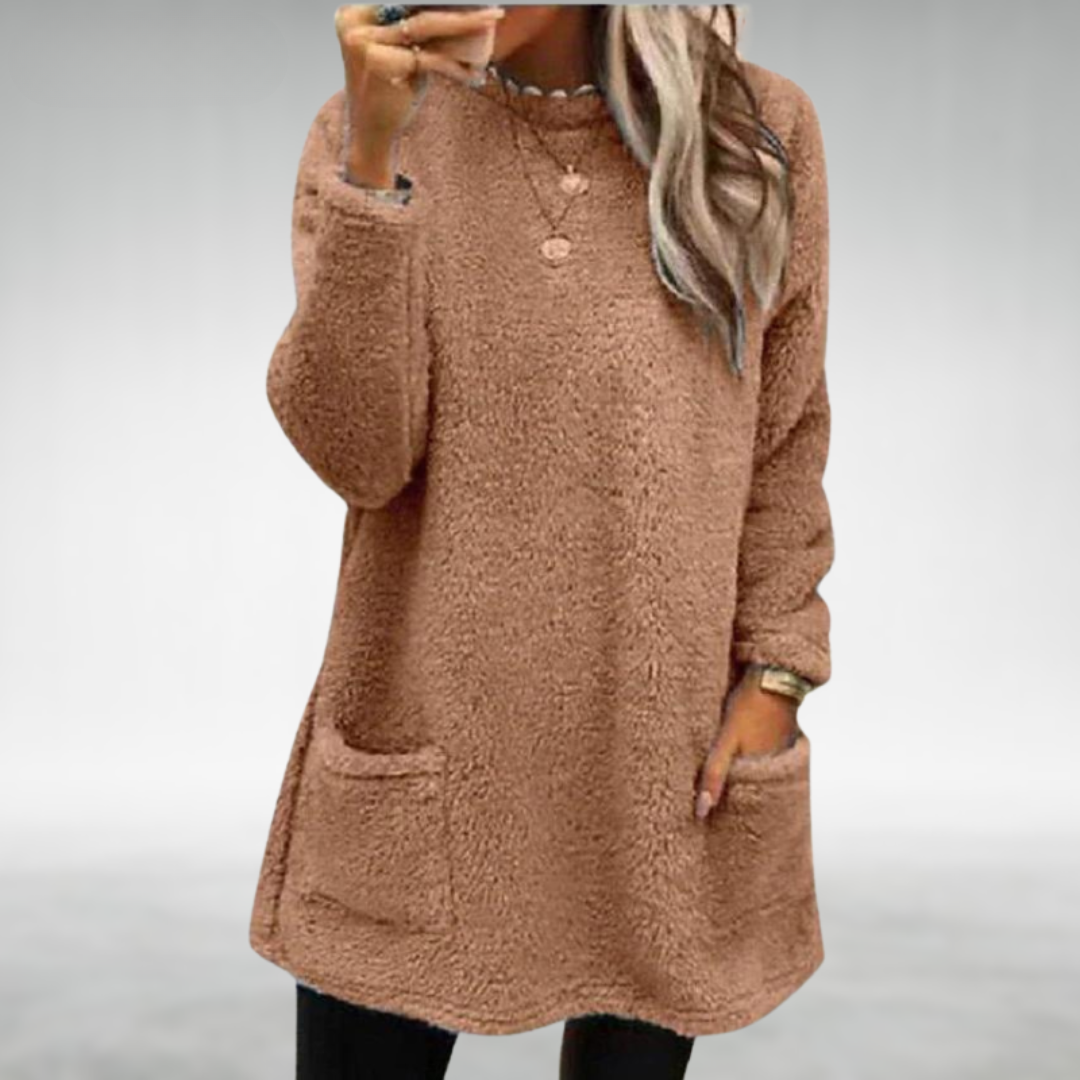 Nora | Fleece Sweater with Pockets 5