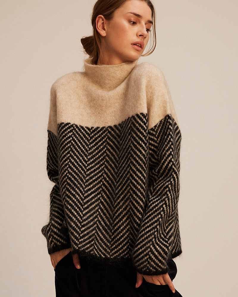 Norah | Cotton Turtleneck Sweater 0