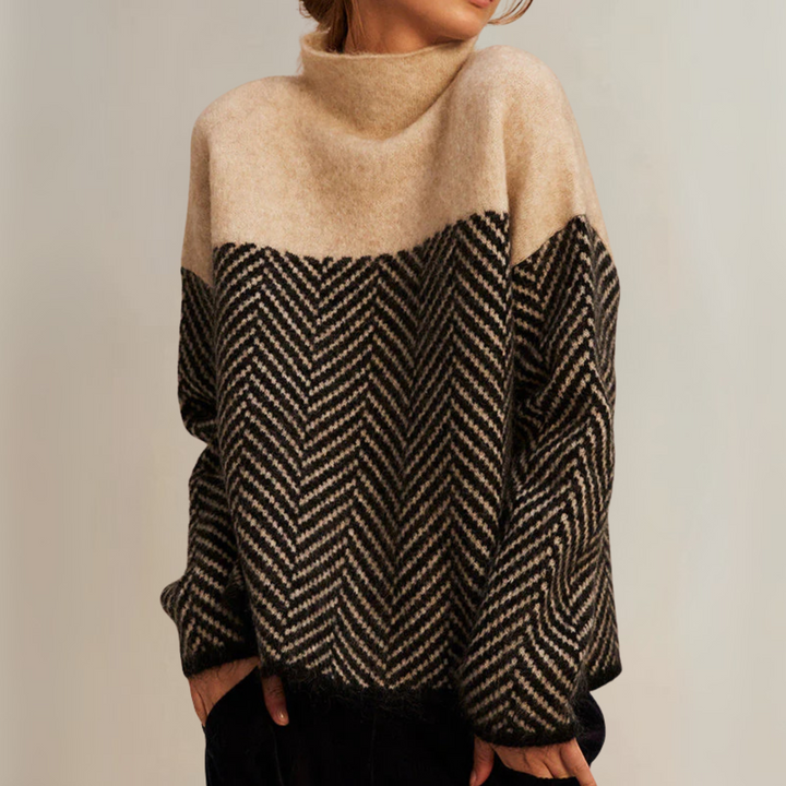 Norah | Cotton Turtleneck Sweater 1