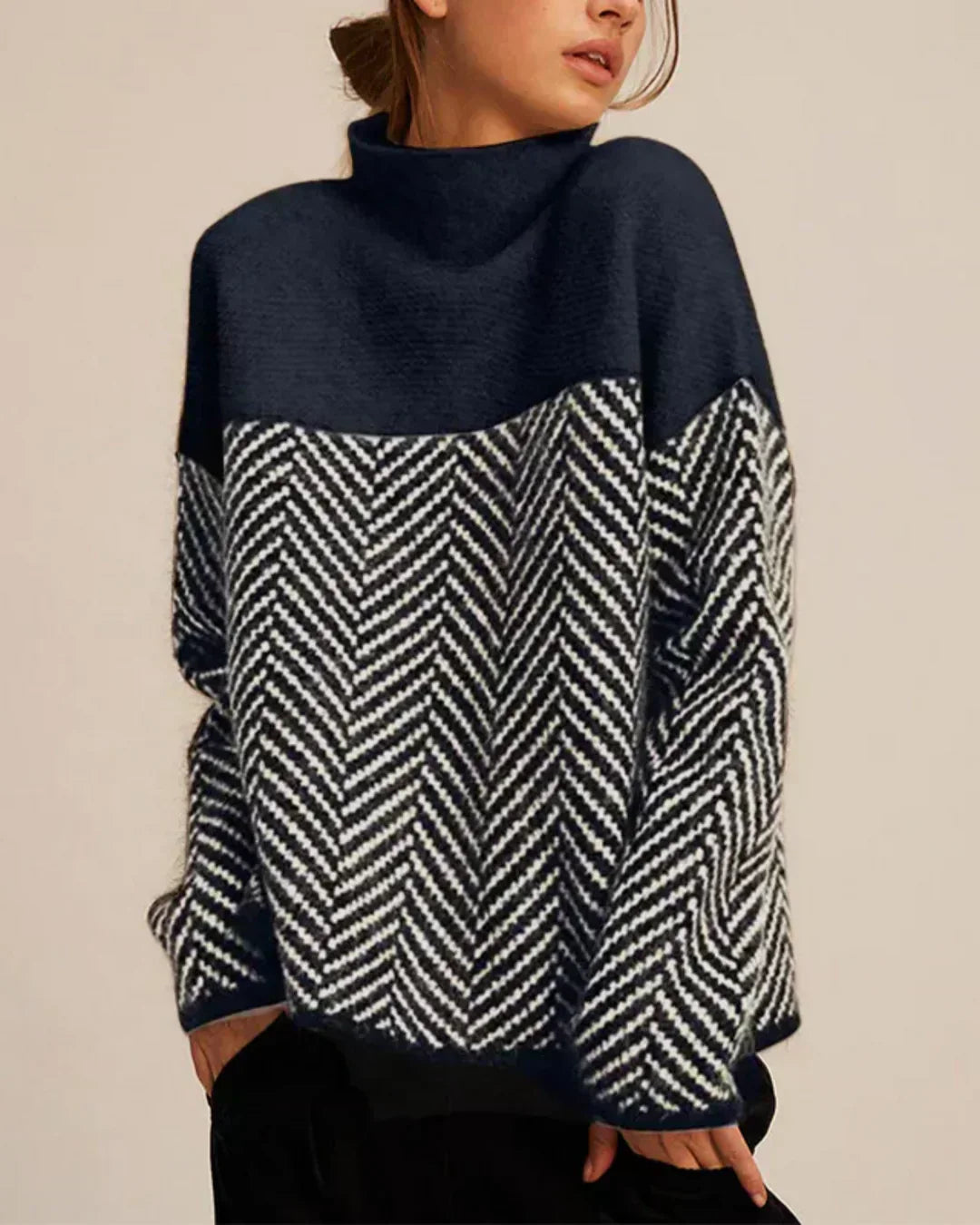 Norah | Cotton Turtleneck Sweater 3