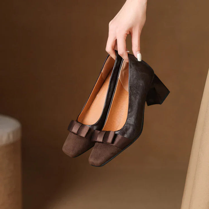 Eliza Bow Heels - Stylish Women's Heels for All-Day Comfort