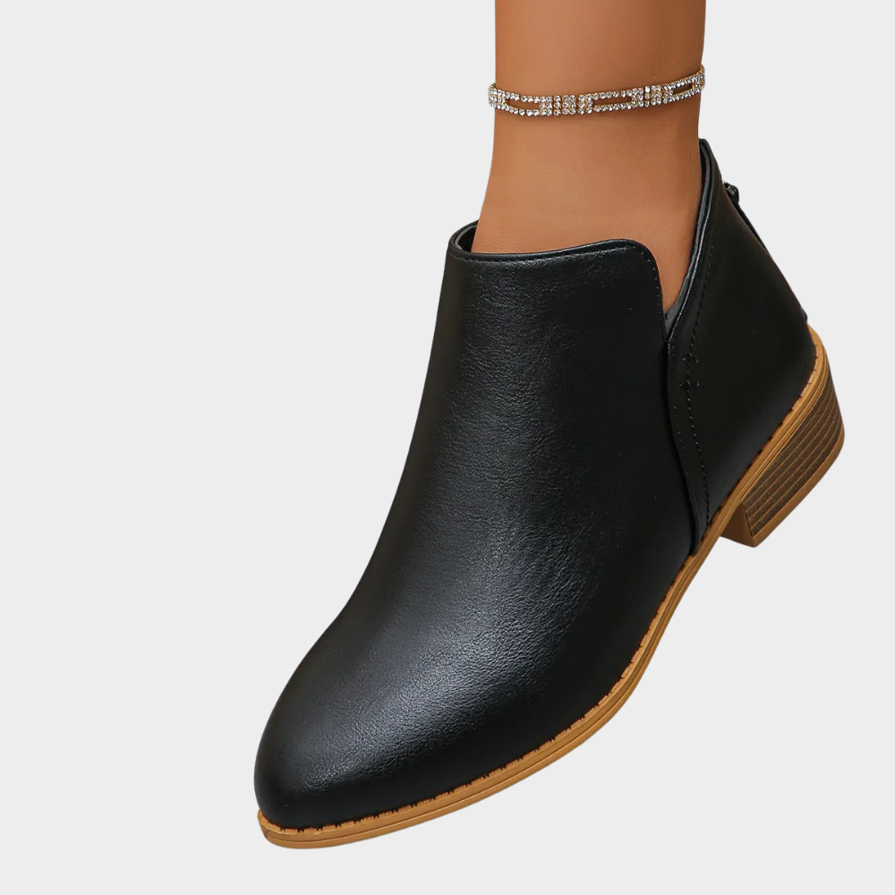 Oakley | Low Heel Ankle Boots 3