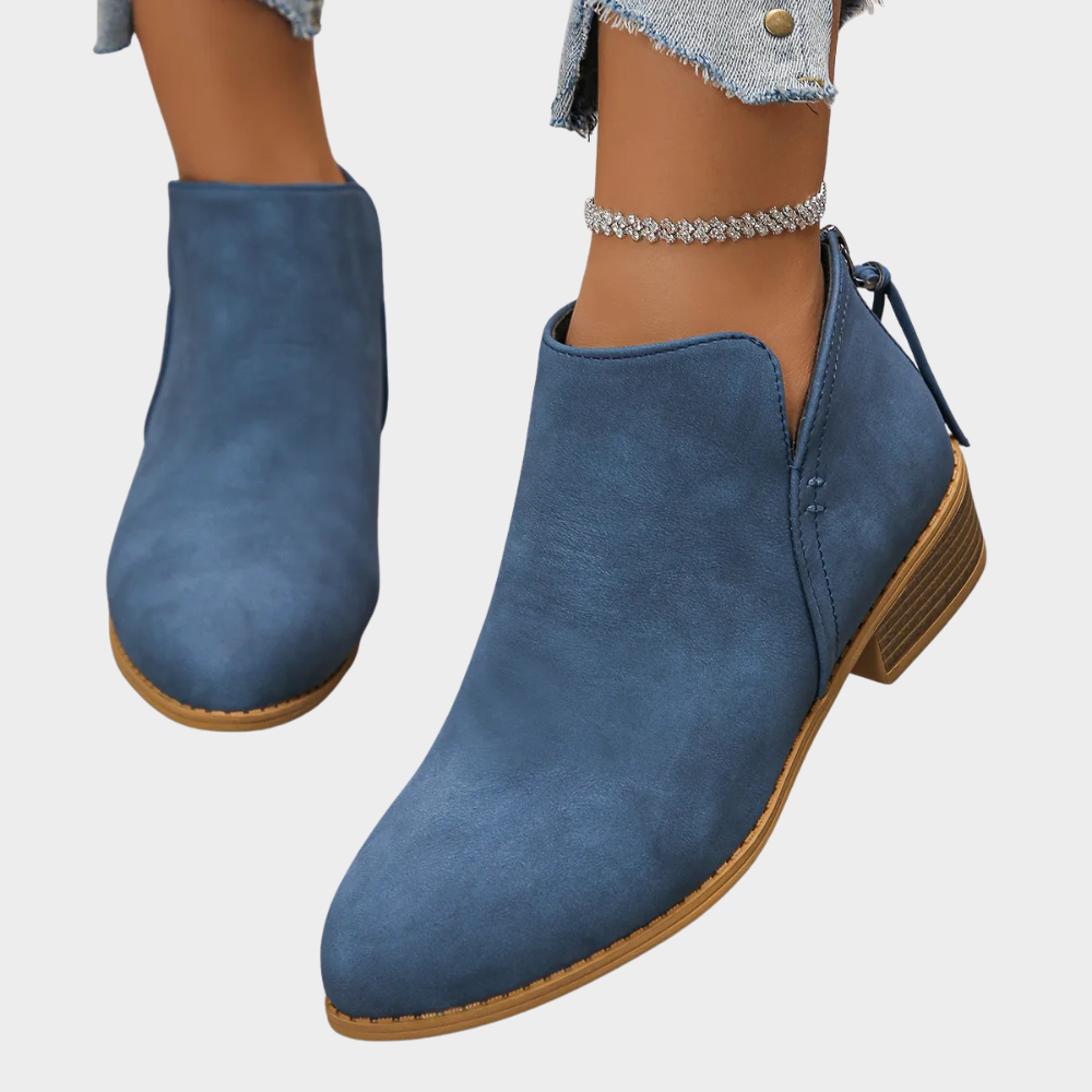 Oakley | Low Heel Ankle Boots 4