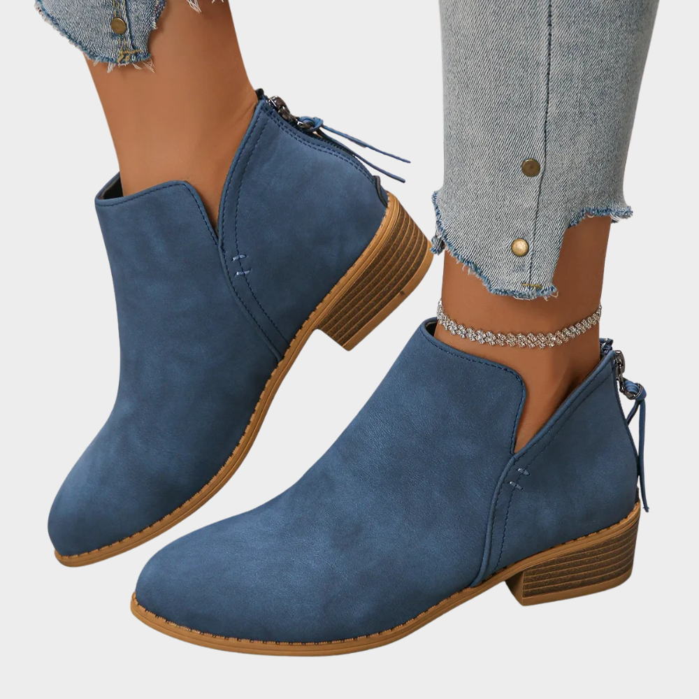 Oakley | Low Heel Ankle Boots 5