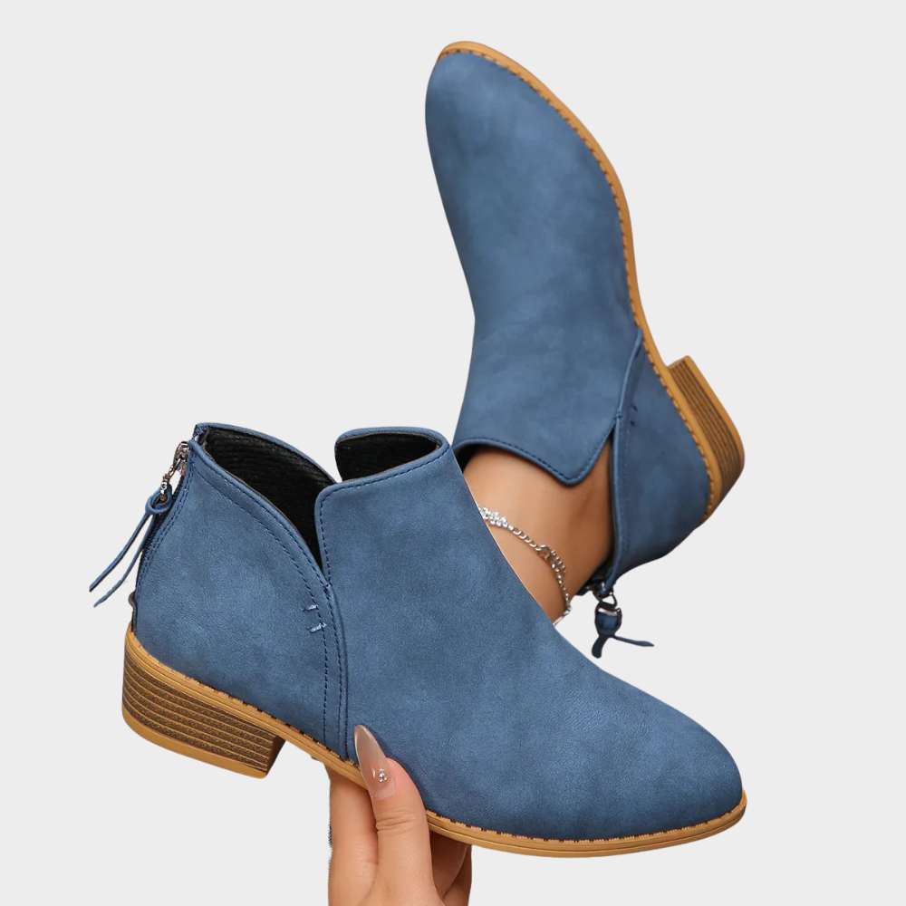 Oakley | Low Heel Ankle Boots 6