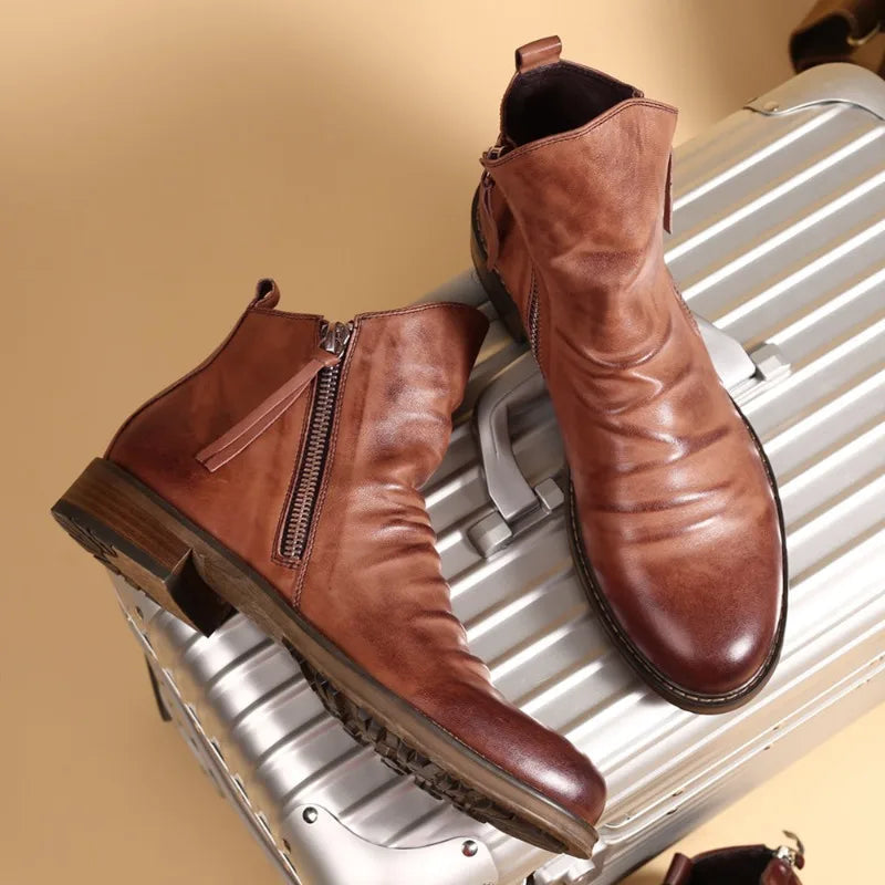 Owens | Leather Chelsea Boots 1