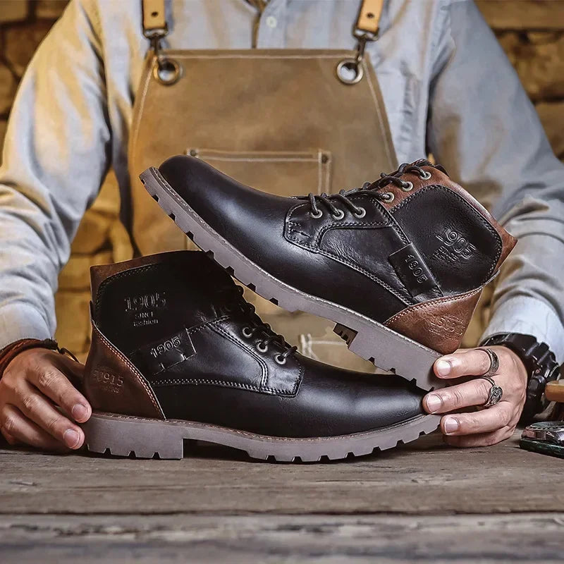 Parker | Leather Boots for Men in British Style 0