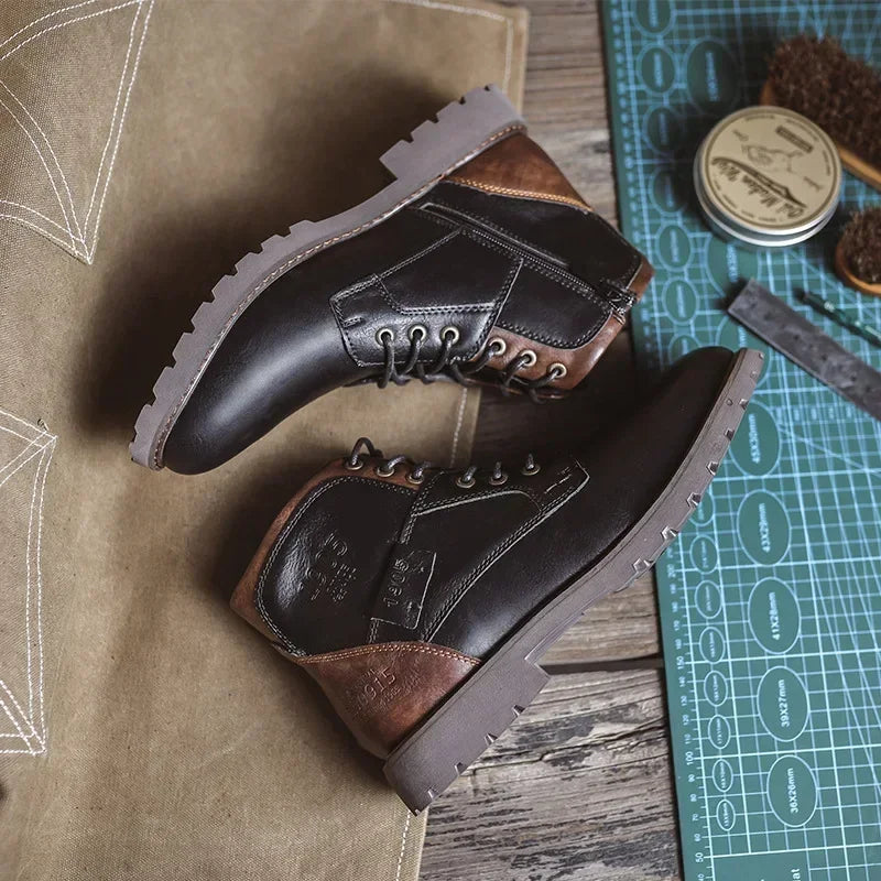 Parker | Leather Boots for Men in British Style 3