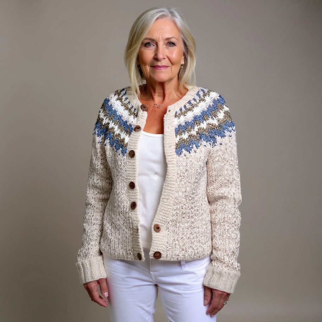 Peyton | Vintage Icelandic Wool Cardigan 1