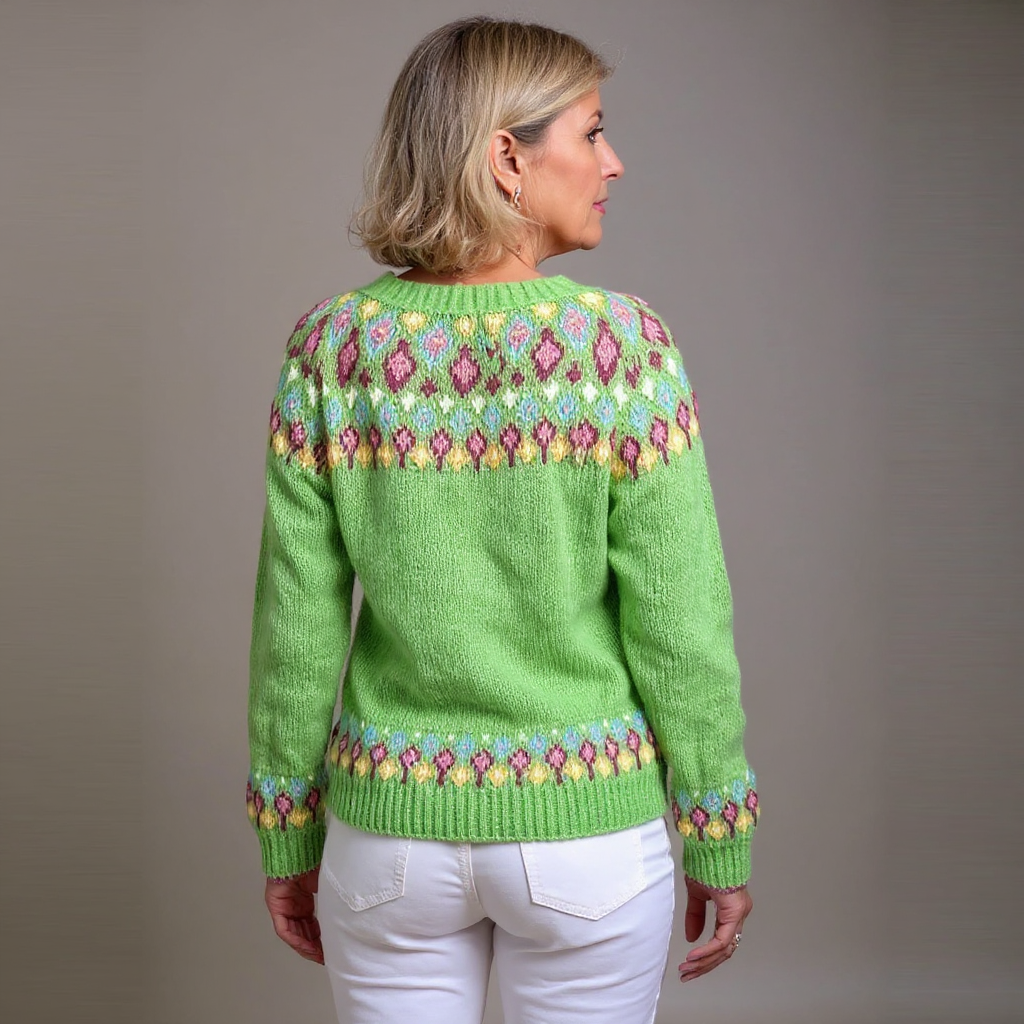 Phoebe | Vintage Icelandic Wool Cardigan 2