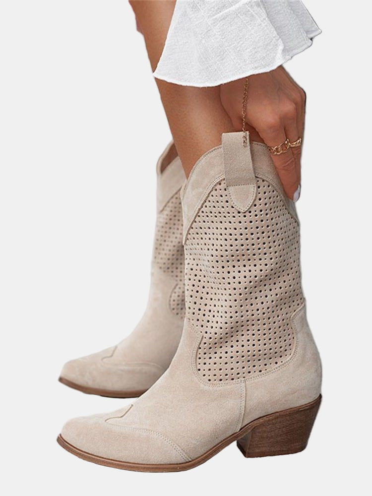 Piper | Perforated Ankle Boots 2