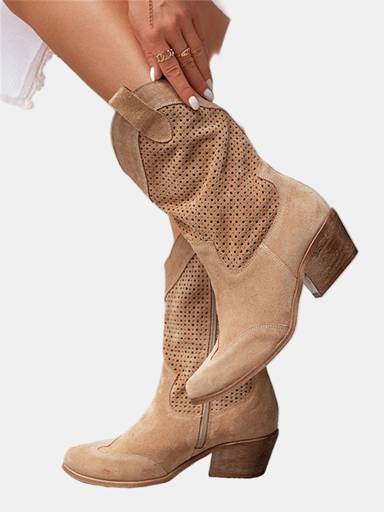 Piper | Perforated Ankle Boots 6