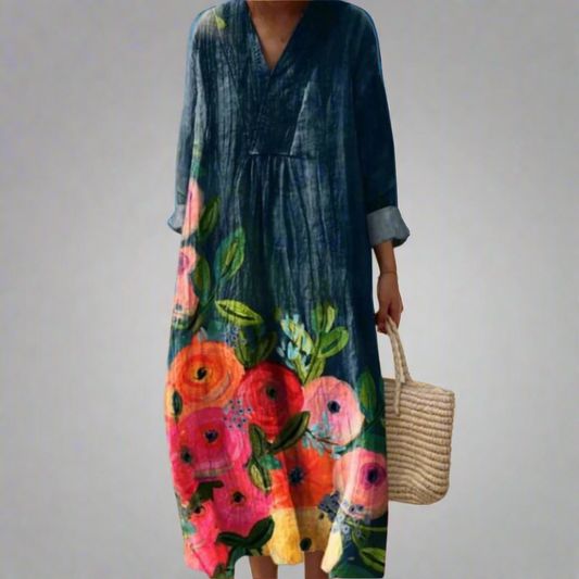 Poppy™ | Vibrant Floral Summer Dress