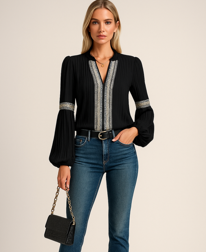 Inna | Vintage Charm Blouse