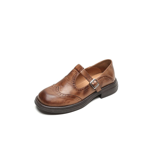 Risla - Leather Mary Janes 0