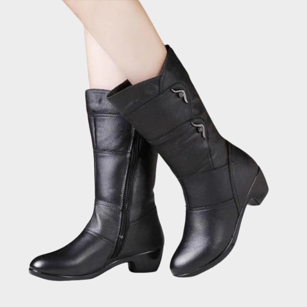 Rylee | Zip-Up Ankle Boots 0