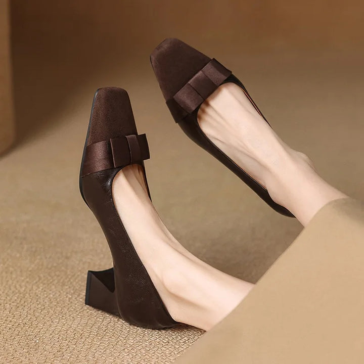 Eliza Bow Heels - Stylish Women's Heels for All-Day Comfort