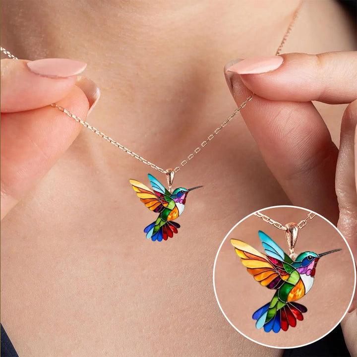 Samantha™ | Elegant Hummingbird Necklace