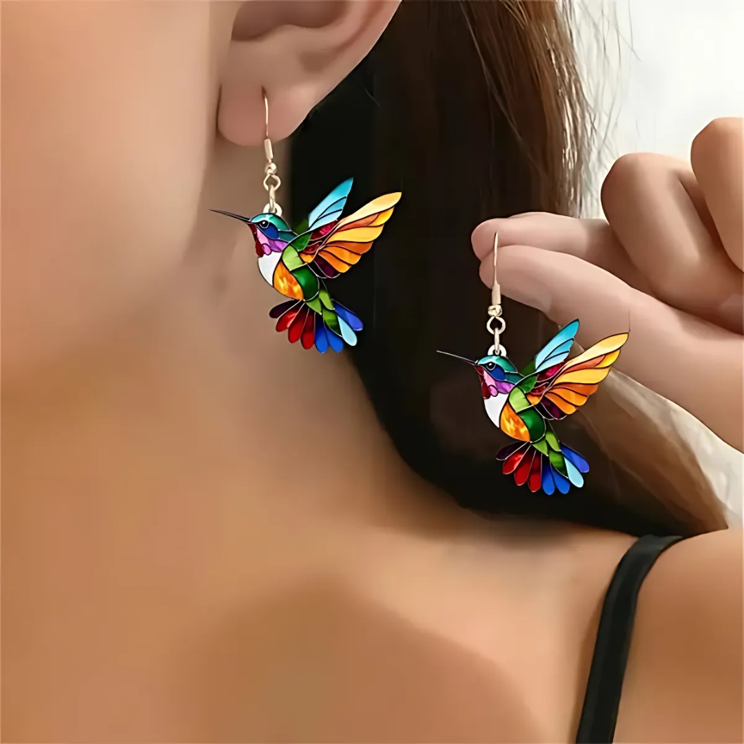 Samantha™ | Elegant Hummingbird Necklace