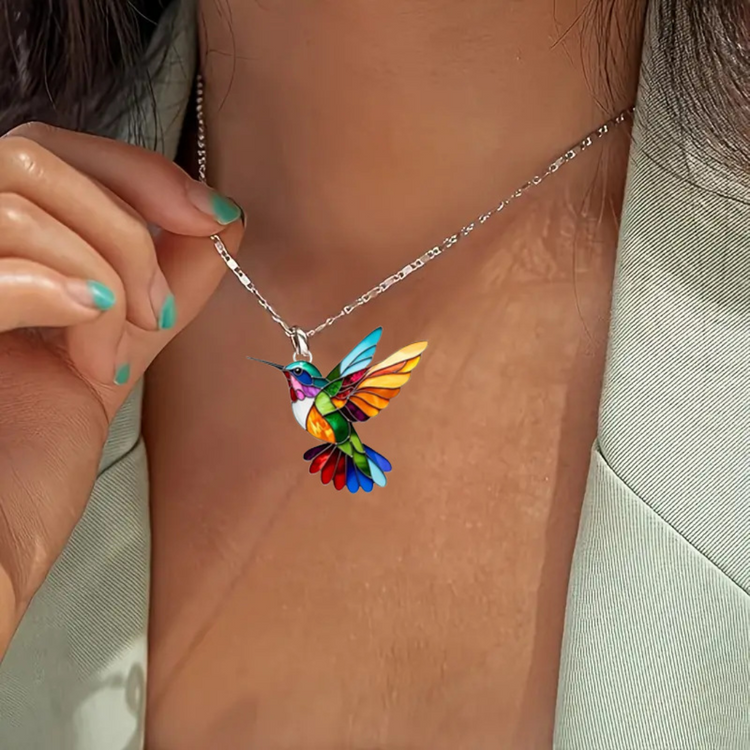 Samantha™ | Elegant Hummingbird Necklace