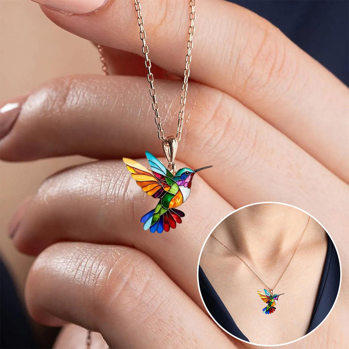 Samantha™ | Elegant Hummingbird Necklace