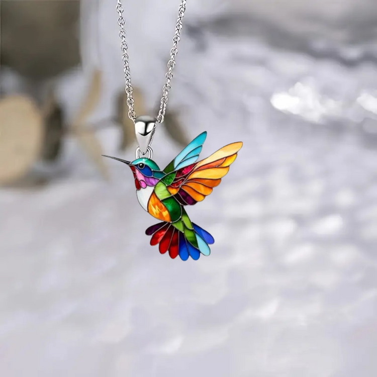 Samantha™ | Elegant Hummingbird Necklace