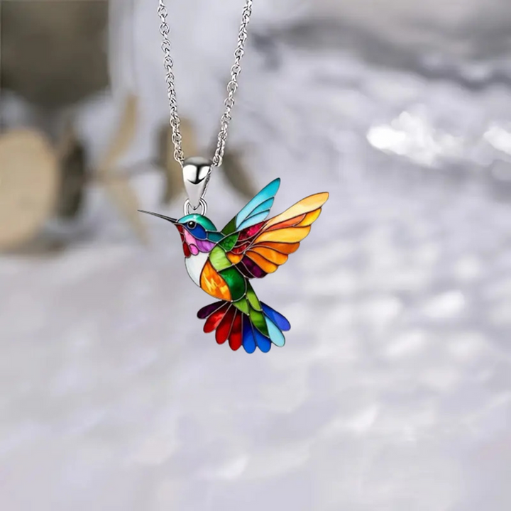 Samantha™ | Elegant Hummingbird Necklace