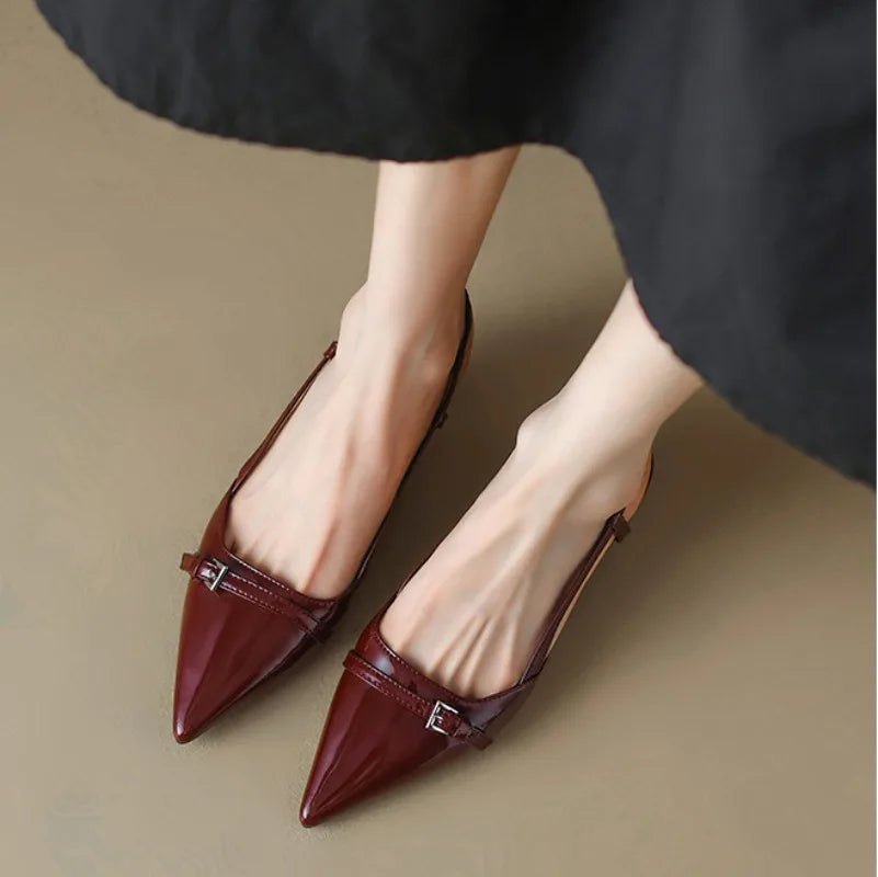 Black Kitten Heels - Stylish Comfort for Office & Evening Wear
