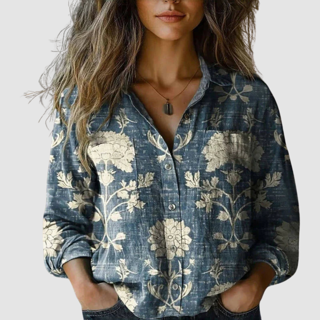 Selene™ | Vintage-Inspired Womens Blouse