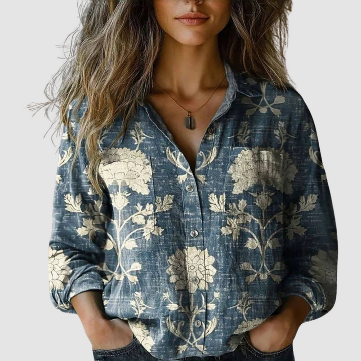 Selene™ | Vintage-Inspired Womens Blouse