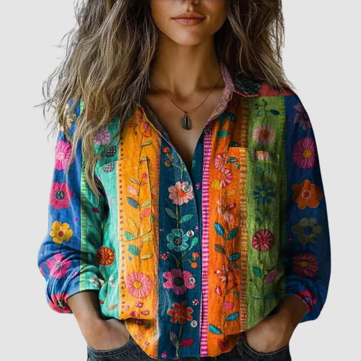 Selene™ | Vintage-Inspired Womens Blouse