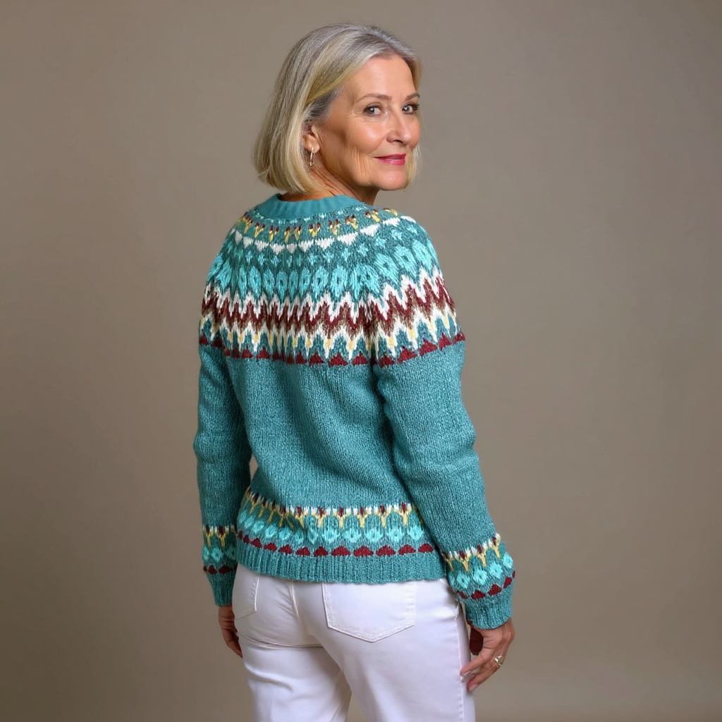 Serenity | Vintage Icelandic Wool Cardigan 2