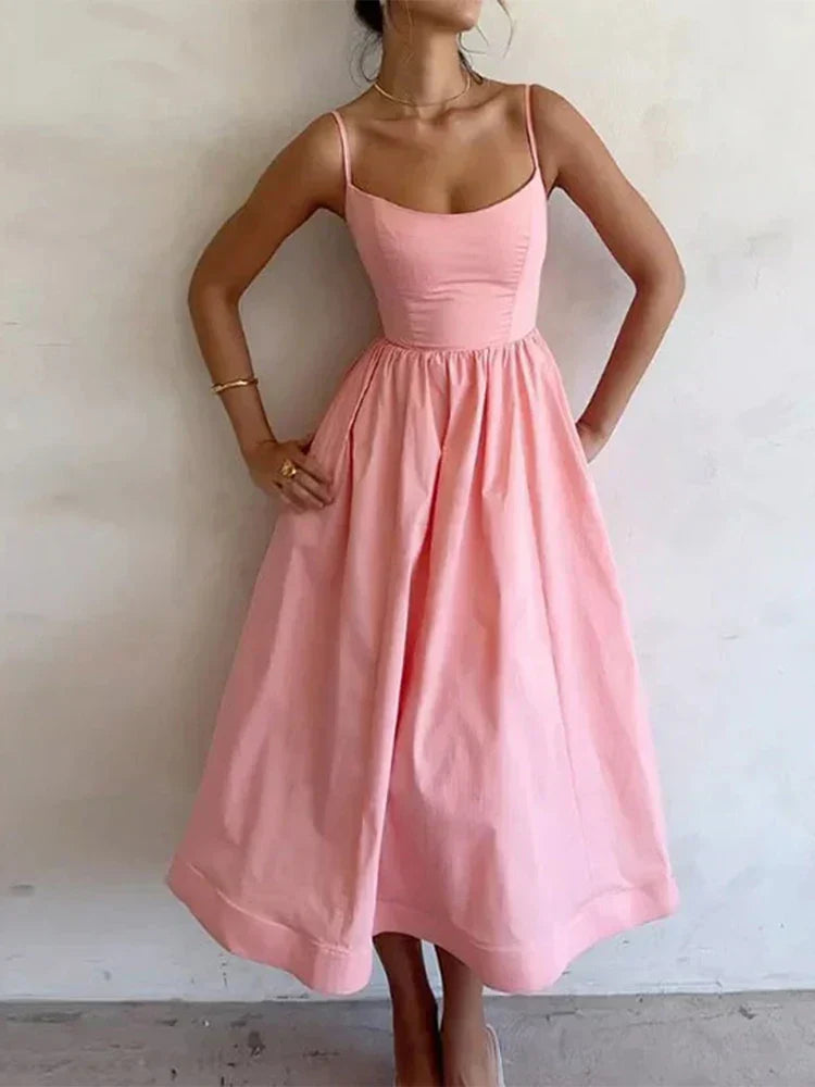 Jovie ™ Maxi Dress - Elegant Design with Adjustable Straps for Women