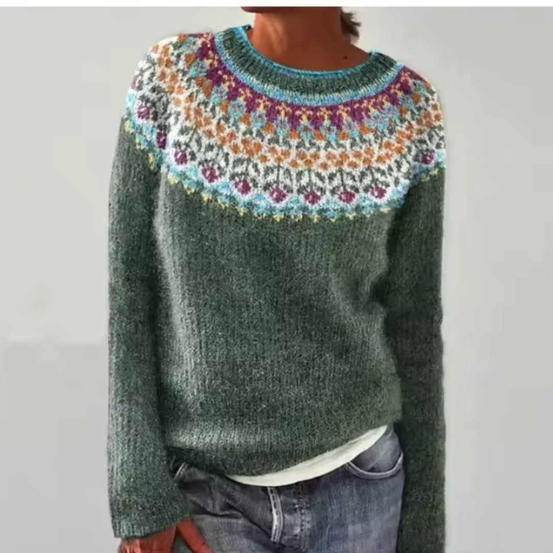 Silvana™ - Cozy Retro Sweater