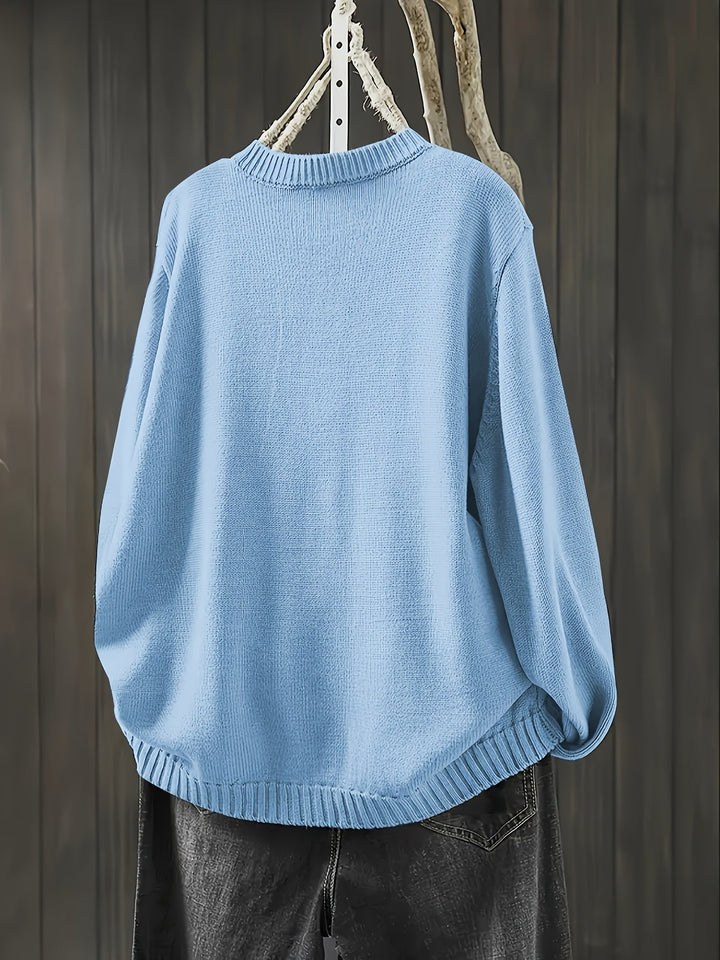 Elizabeth™ | Elegant Black Cardigan Sweater for Women