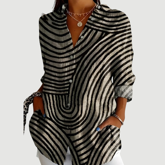 Sofie™ | Flattering Women's Shirt in Plus Sizes