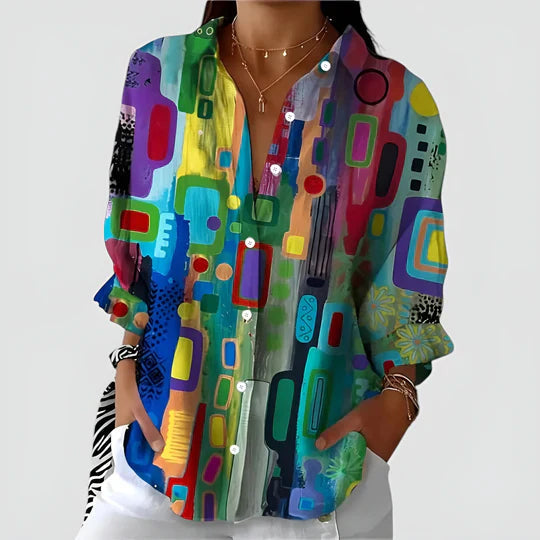 Sofie™ | Flattering Women's Shirt in Plus Sizes