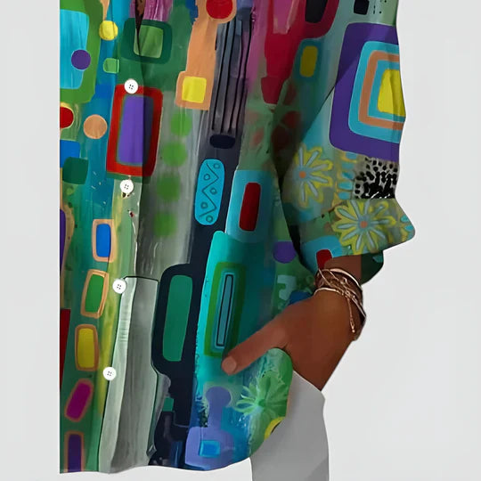 Sofie™ | Flattering Women's Shirt in Plus Sizes